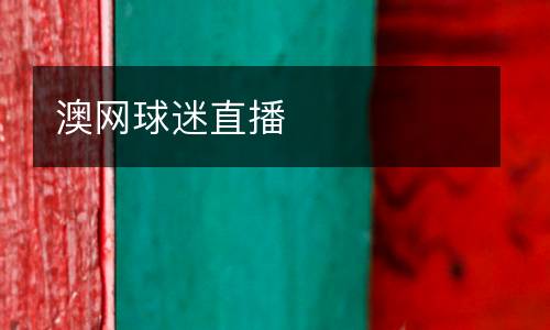 澳網(wǎng)球迷直播